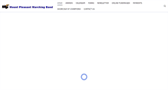 Desktop Screenshot of mpband.org